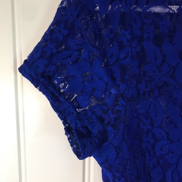 203). LACE dress AMOLUV. 💙NWT. (Poshmark only) - Picture 5 of 7